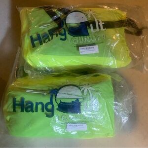 Hangout inflatable loungers x 2